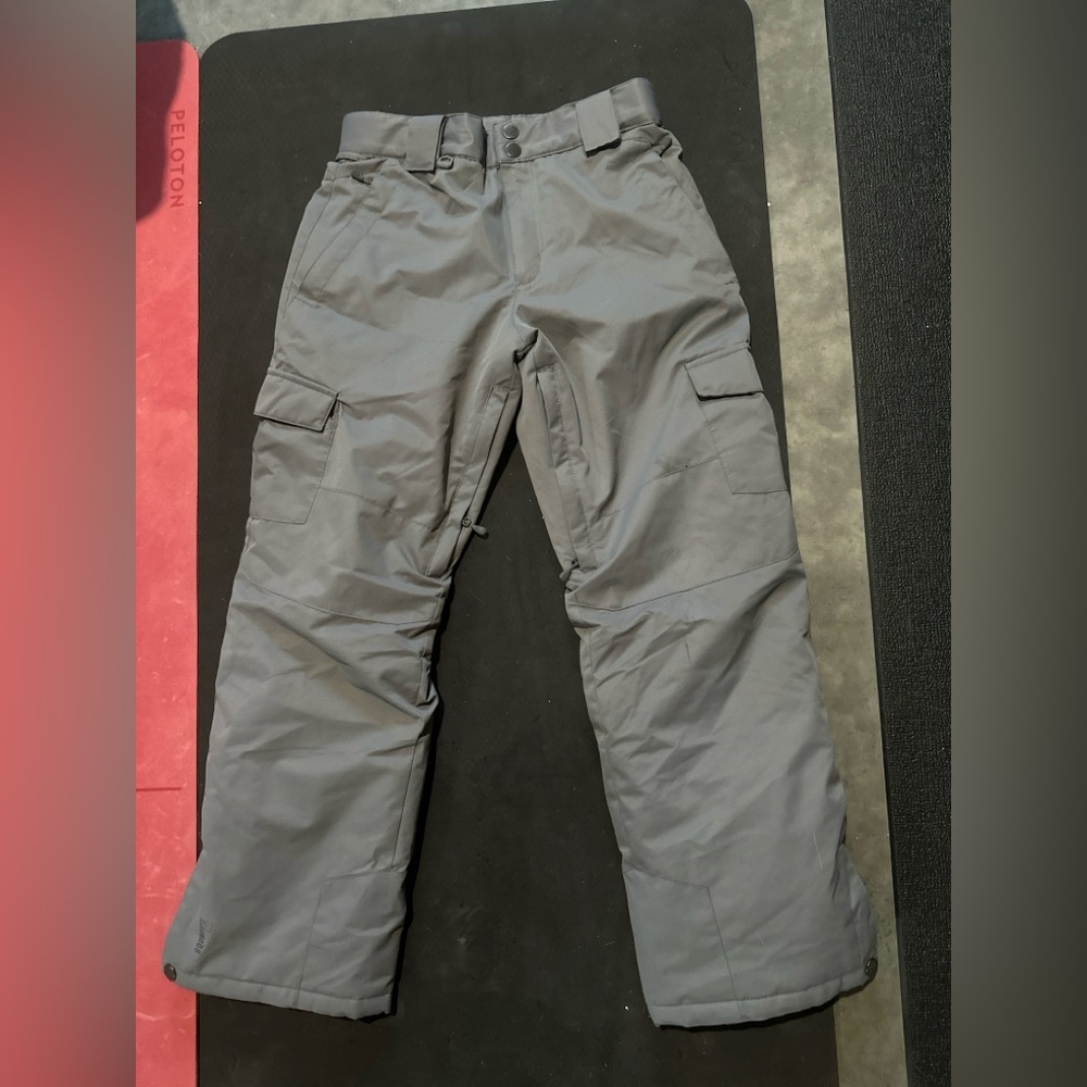 Firefly Girls Grey Cargo SnowPants